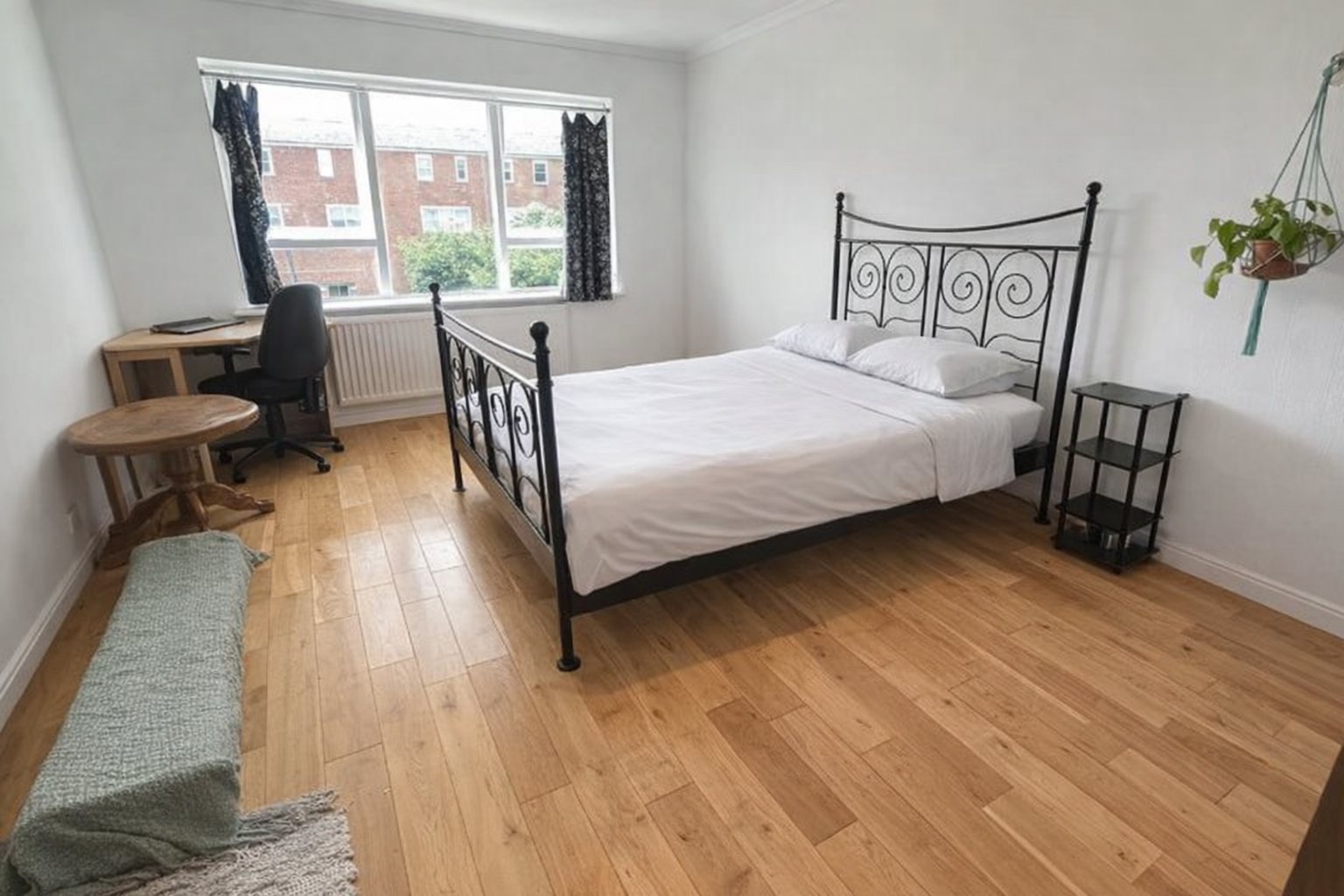 Bedroom — after the Declutter edit